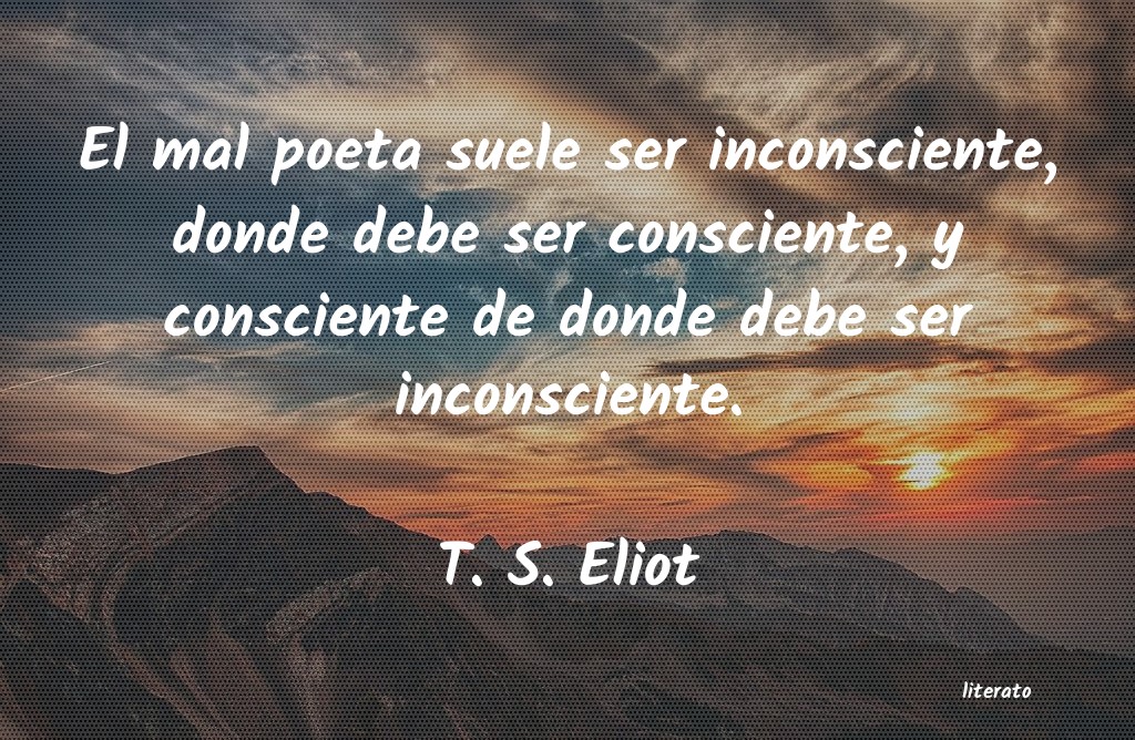 Frases de T. S. Eliot