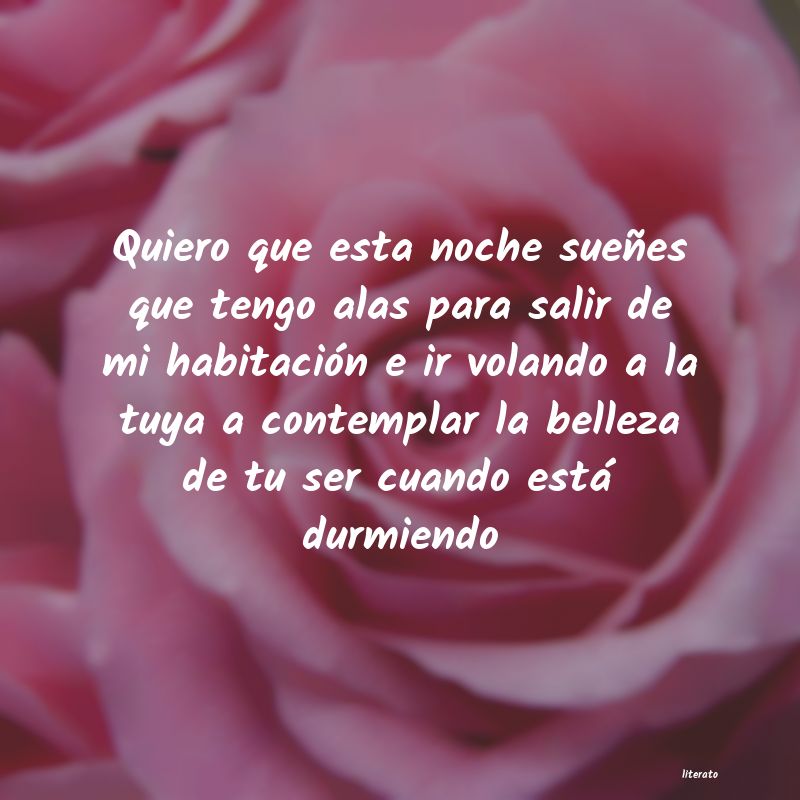 Quiero que esta noche sueñes que tengo Quiero que esta noche sueñes que tengo