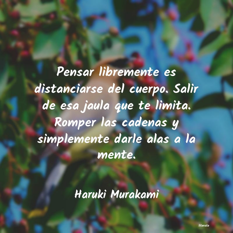 Frases de Haruki Murakami