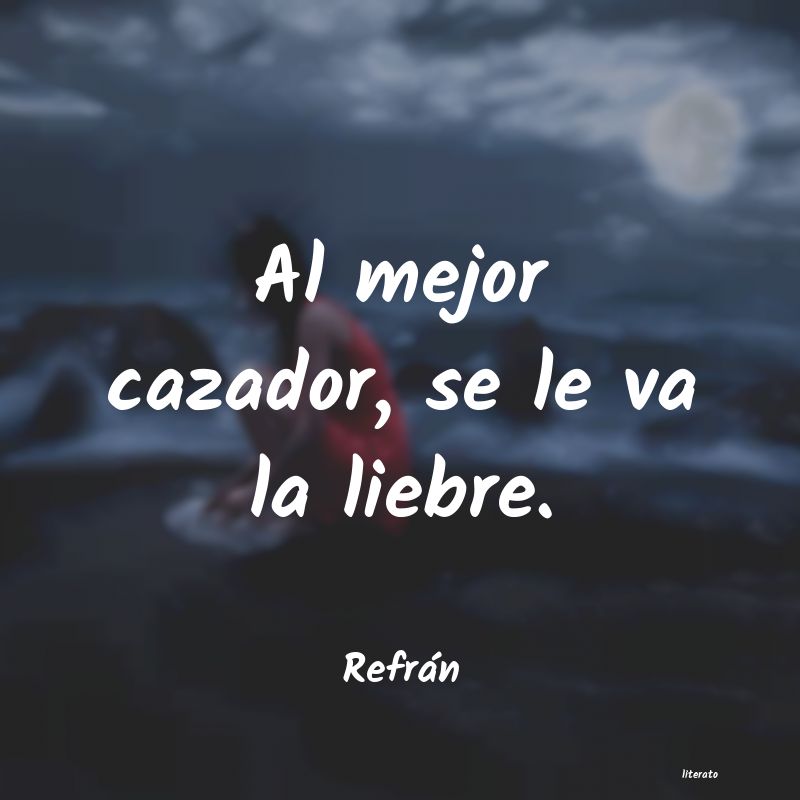 Frases de Refrán