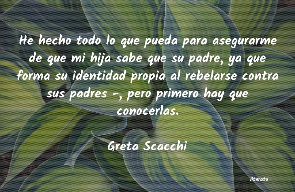 Frases de Greta Scacchi