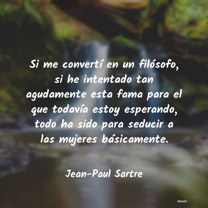 frases de Jean-Paul Sartre
