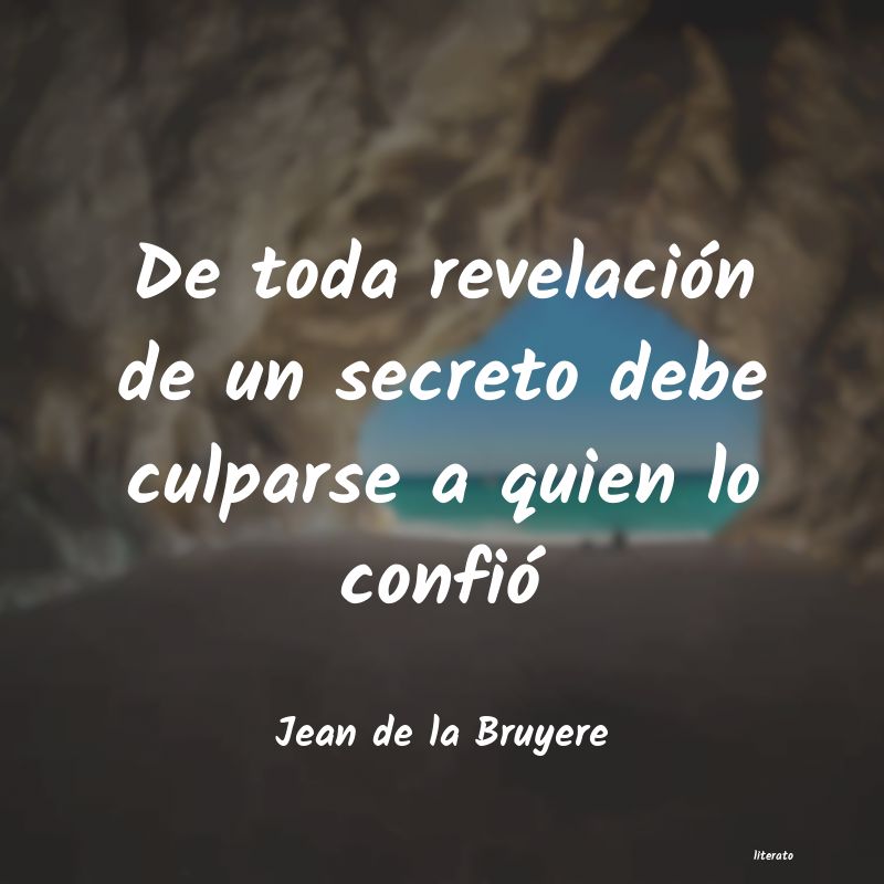 Frases de Jean de la Bruyere