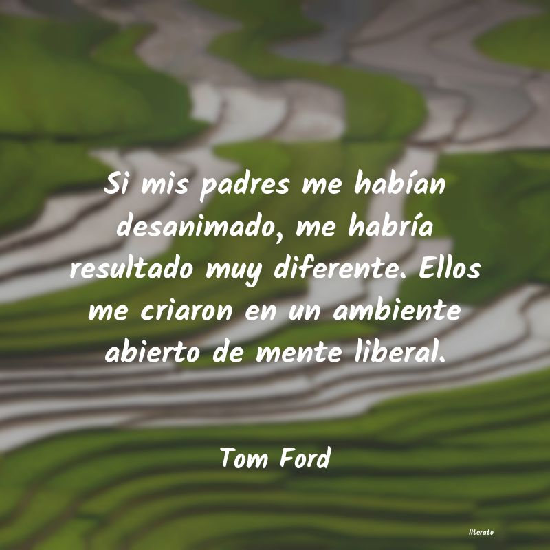 frases de Tom Ford