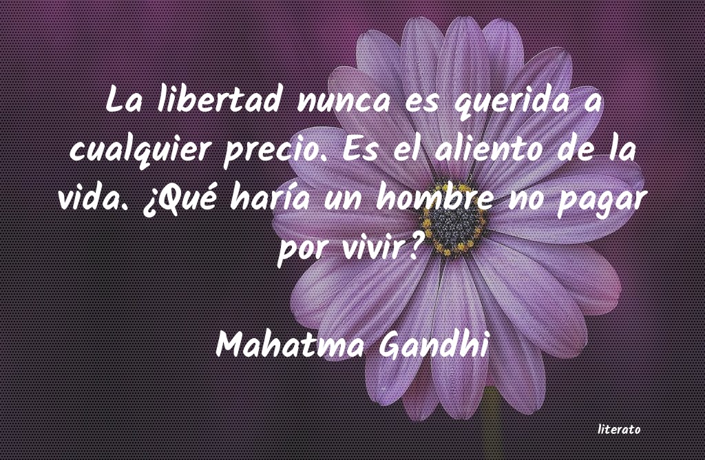 frases de Mahatma Gandhi