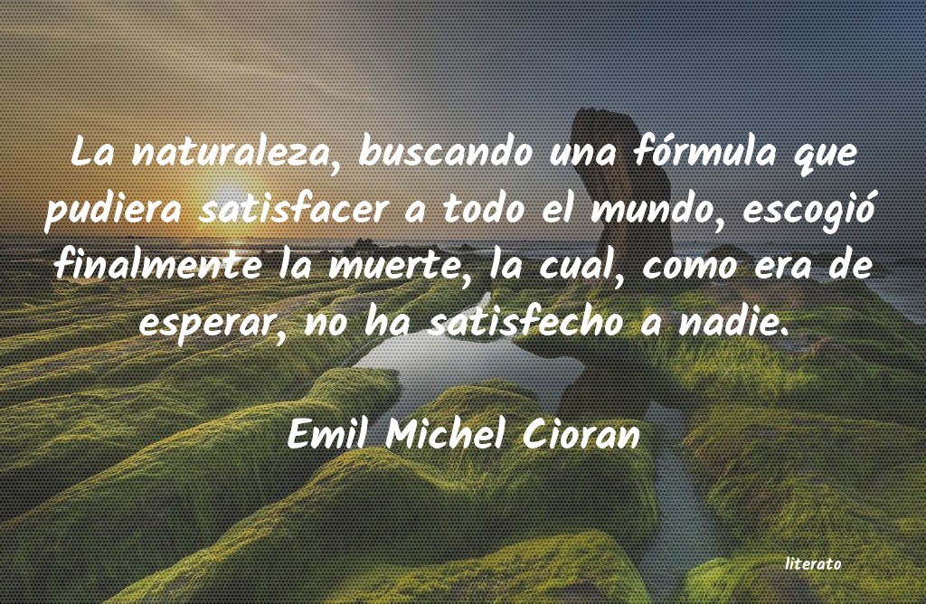 Frases de Emil Michel Cioran