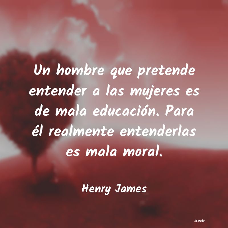 Frases de Henry James