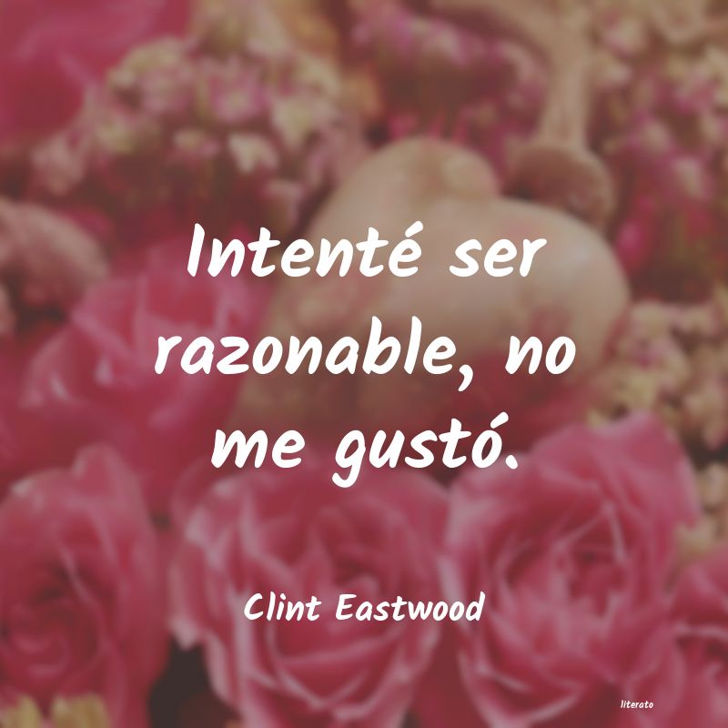 frases de Clint Eastwood