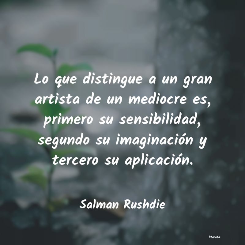 Frases de Salman Rushdie