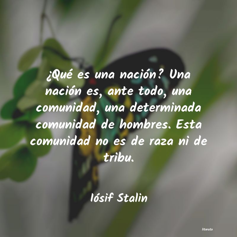 Frases de Iósif Stalin