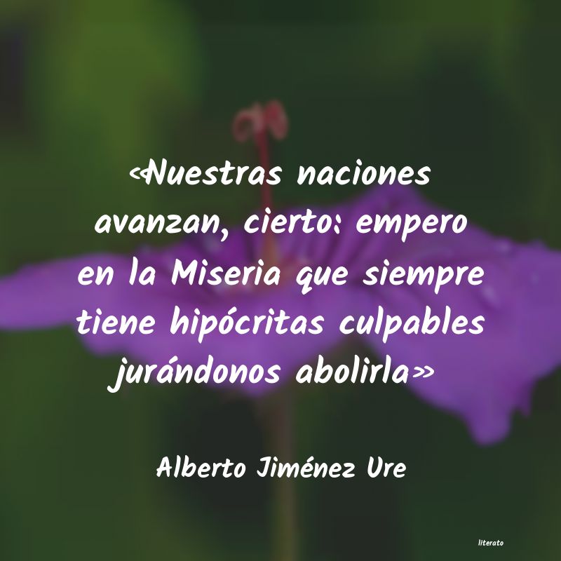 Frases de Alberto Jiménez Ure