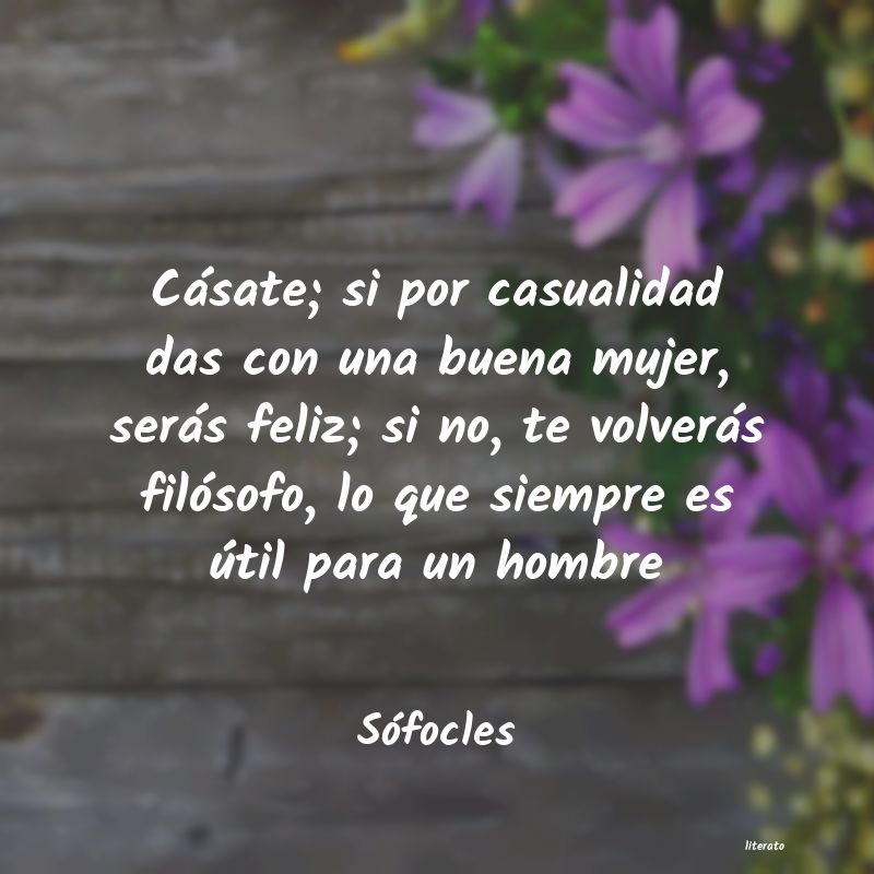 Frases de Sófocles