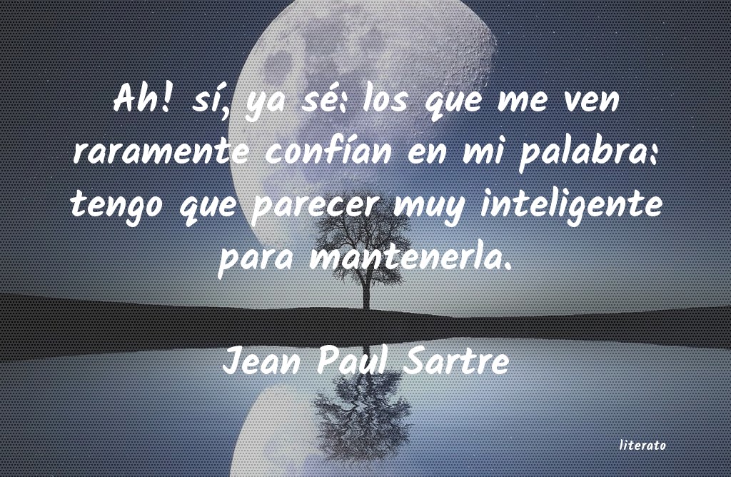 frases de Jean Paul Sartre