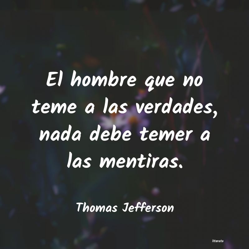 Frases de Thomas Jefferson