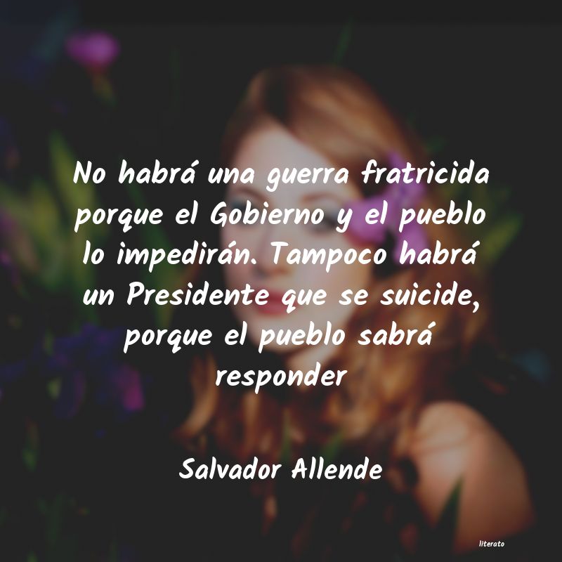 Frases de Salvador Allende