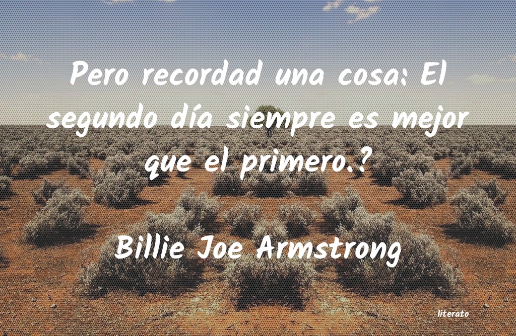 frases de Billie Joe Armstrong