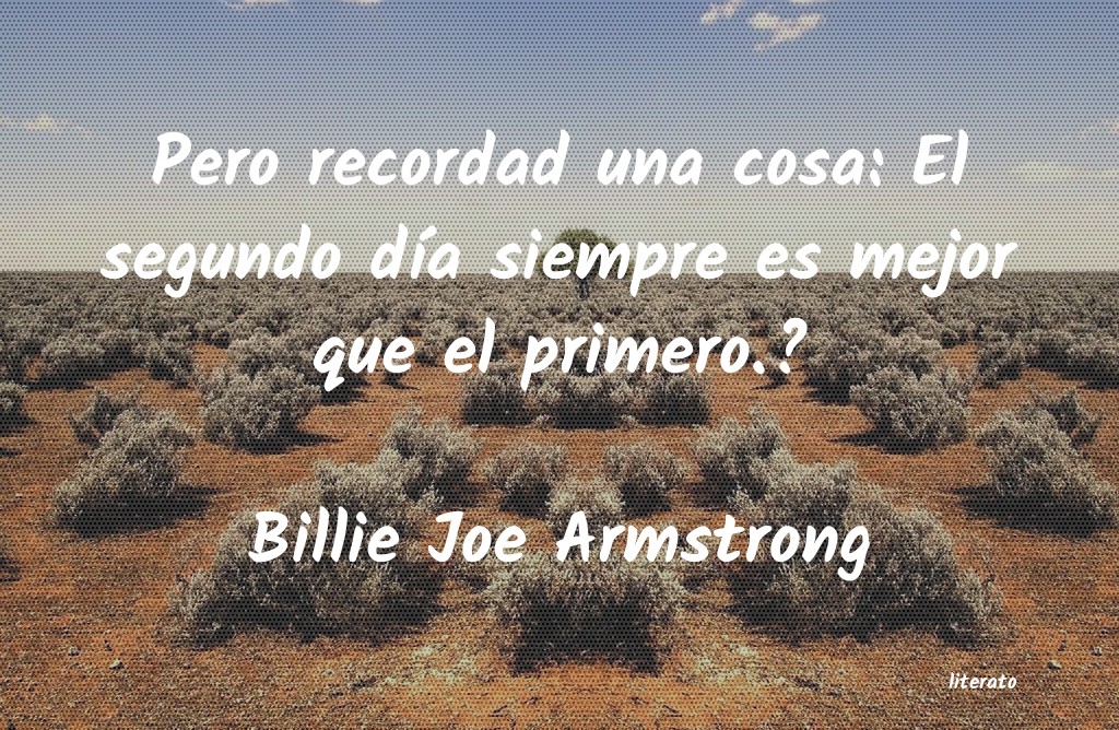 Frases de Billie Joe Armstrong