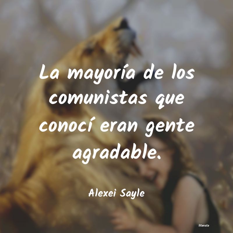 Frases de Alexei Sayle