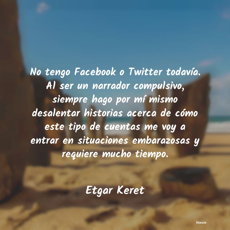 frases de Etgar Keret