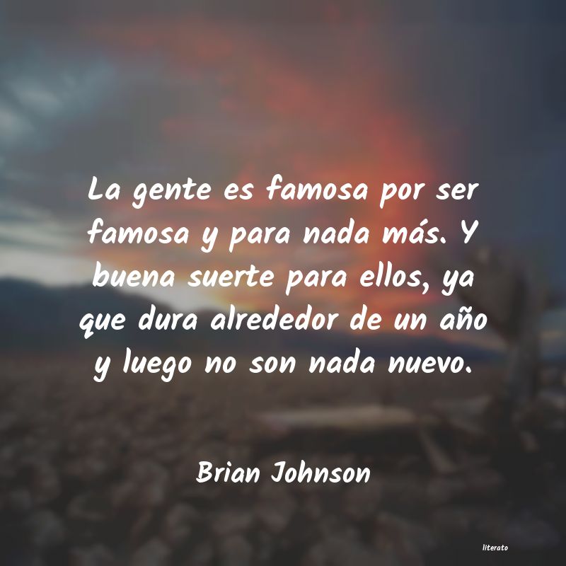 frases de Brian Johnson