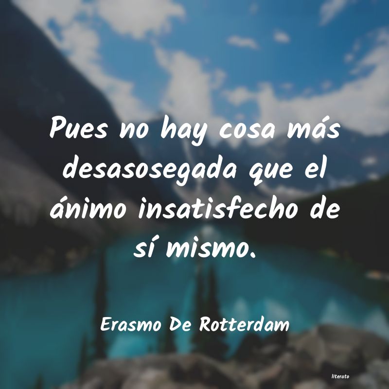 Frases de Erasmo De Rotterdam