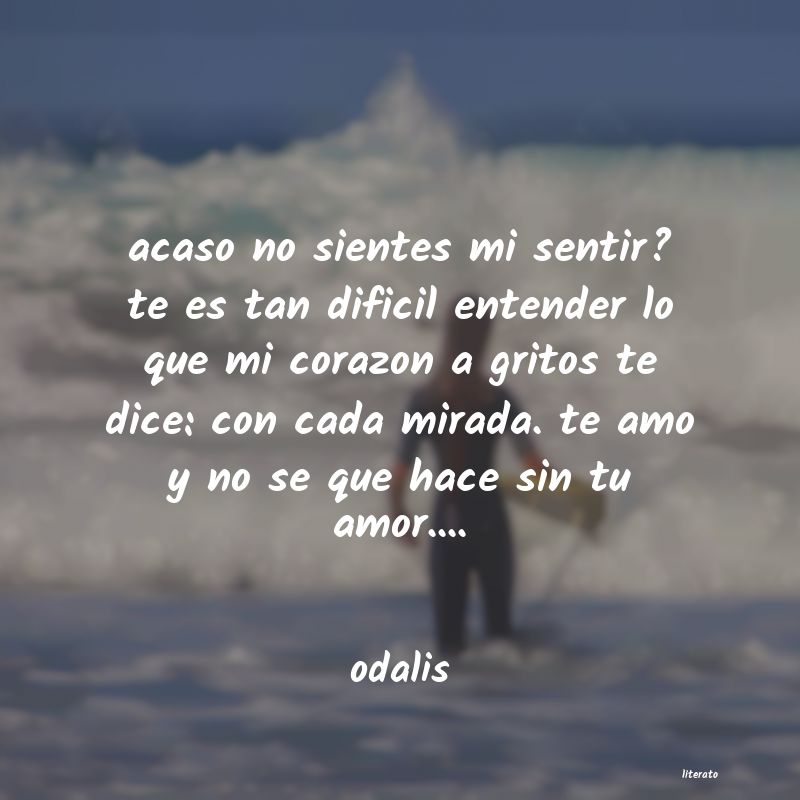 Frases de odalis