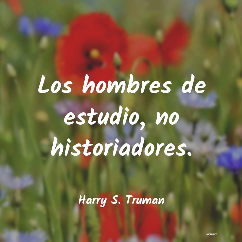 Frases de Harry S. Truman