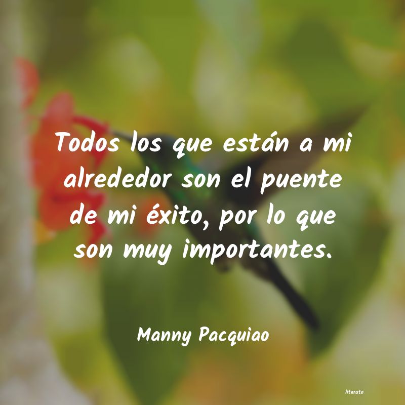 Frases de Manny Pacquiao