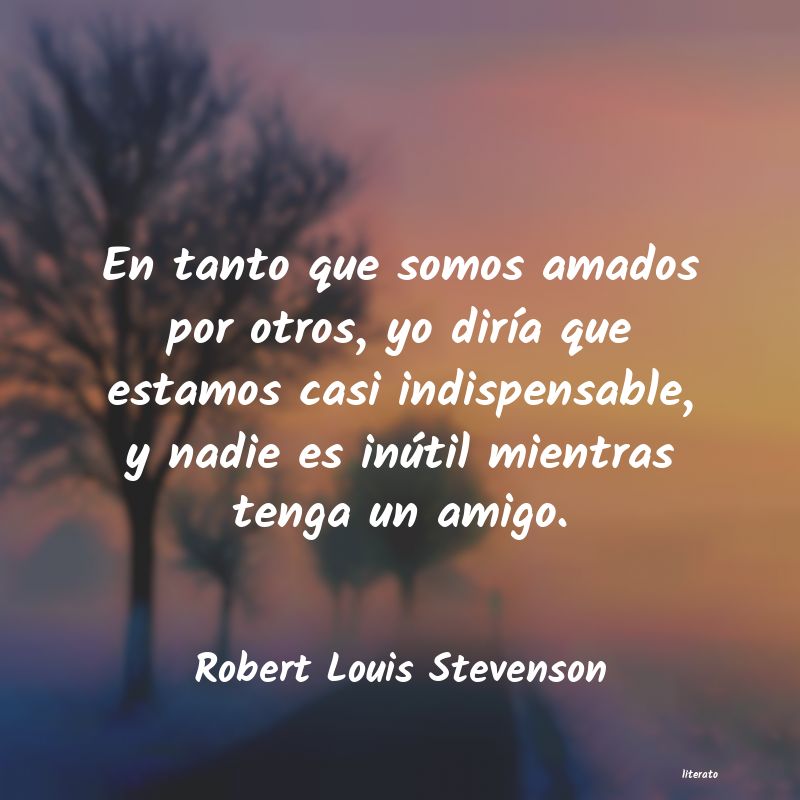 Frases de Robert Louis Stevenson