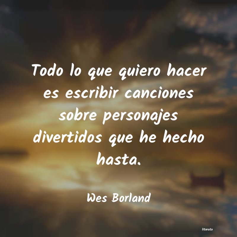 frases de Wes Borland