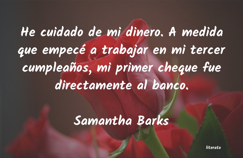 frases de Samantha Barks