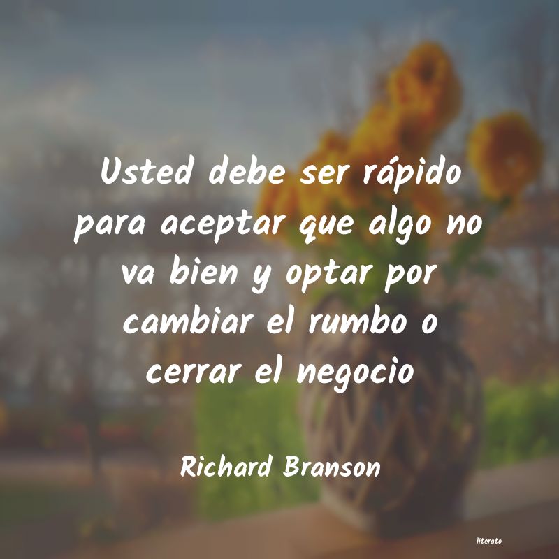 frases de Richard Branson