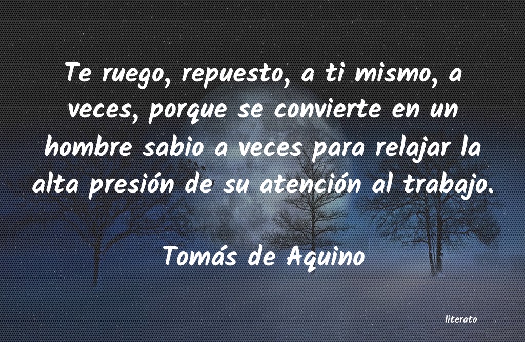 Frases de Tomás de Aquino