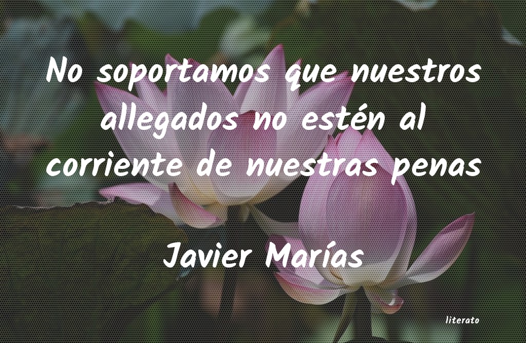 Frases de Javier Marías