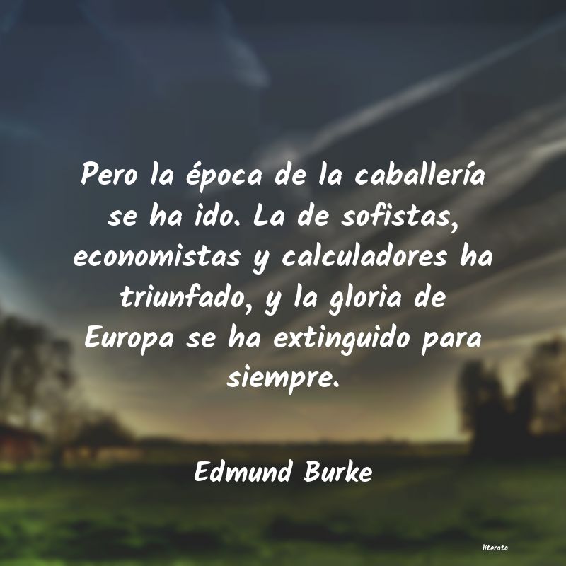 Frases de Edmund Burke