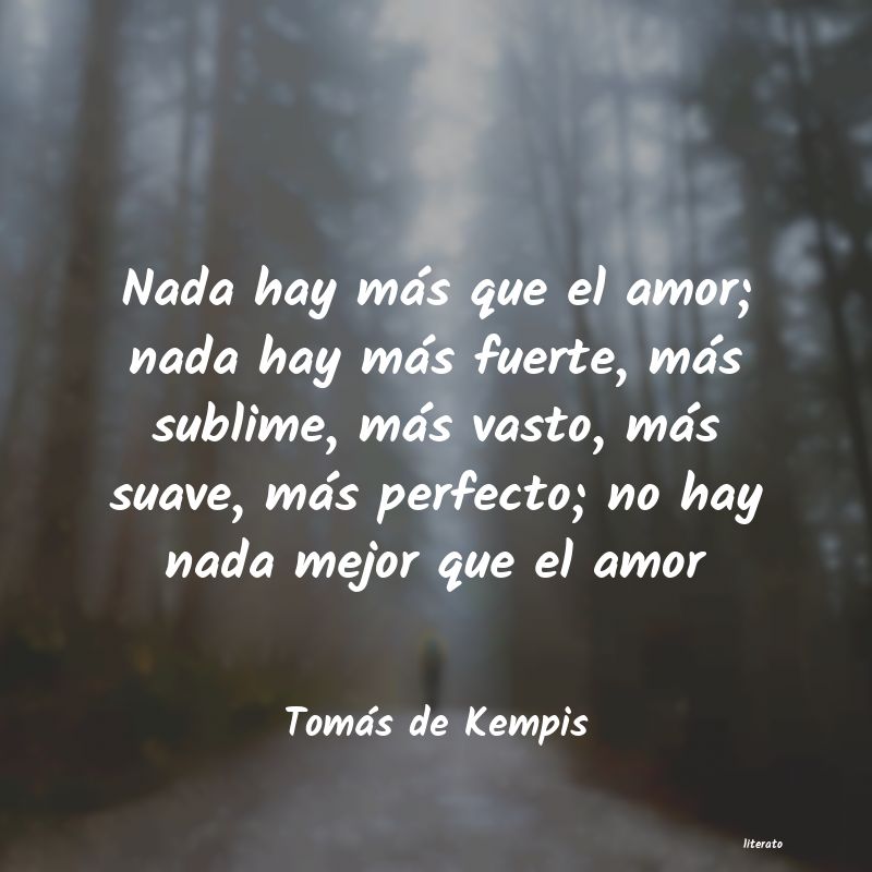 Frases de Tomás de Kempis