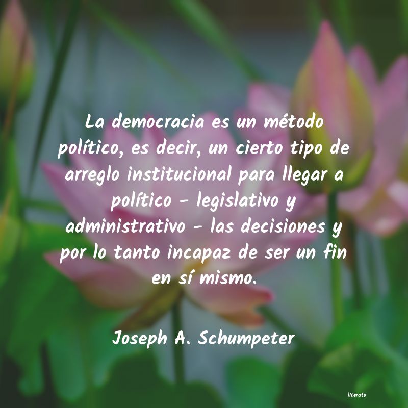Frases de Joseph A. Schumpeter