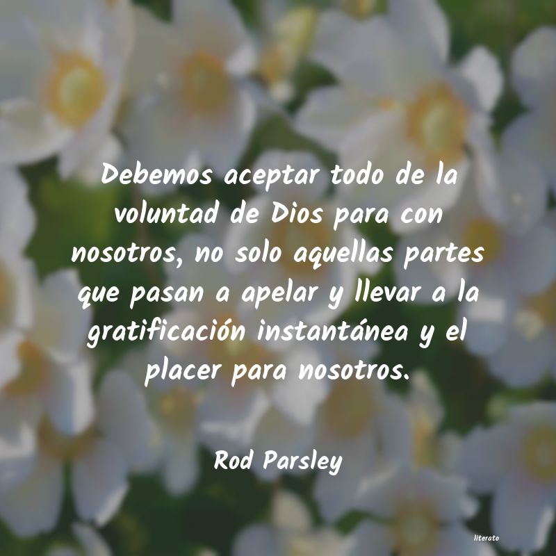 Frases de Rod Parsley