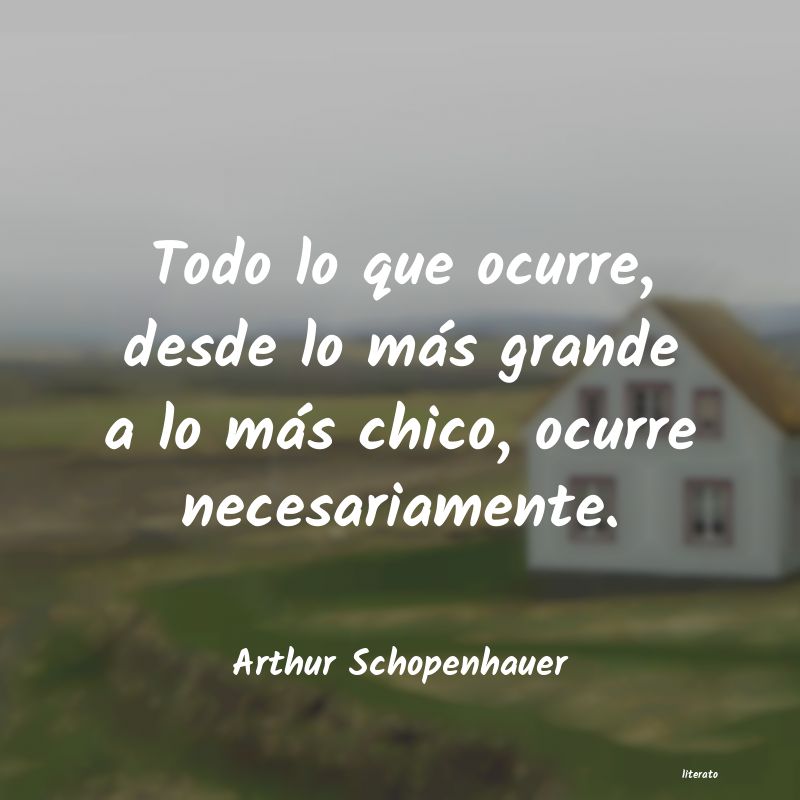 Frases de Arthur Schopenhauer