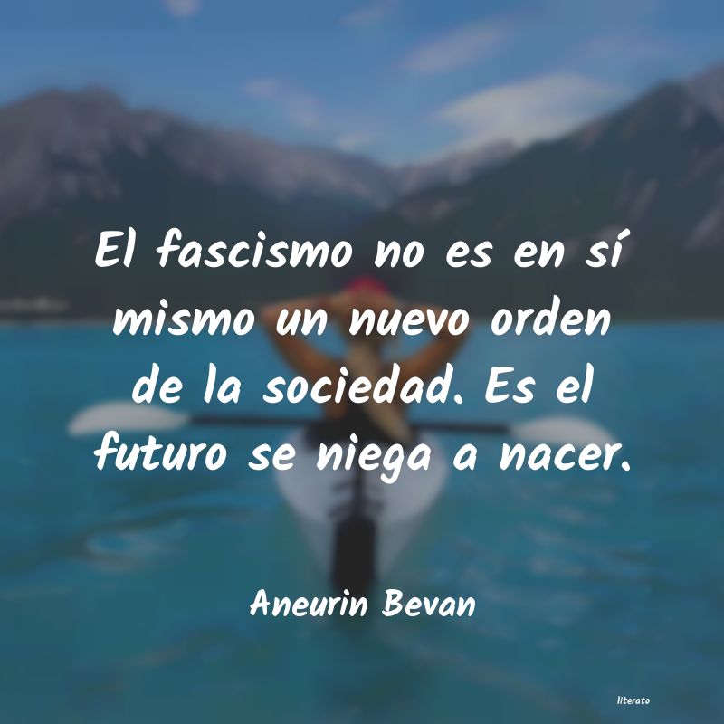 frases de Aneurin Bevan