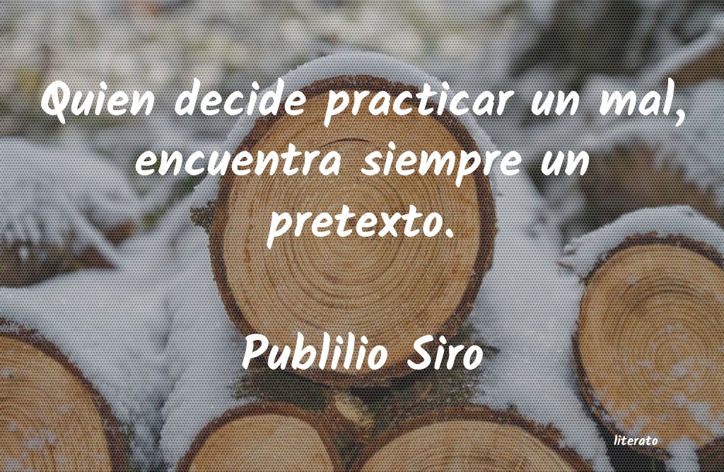 Frases de Publilio Siro