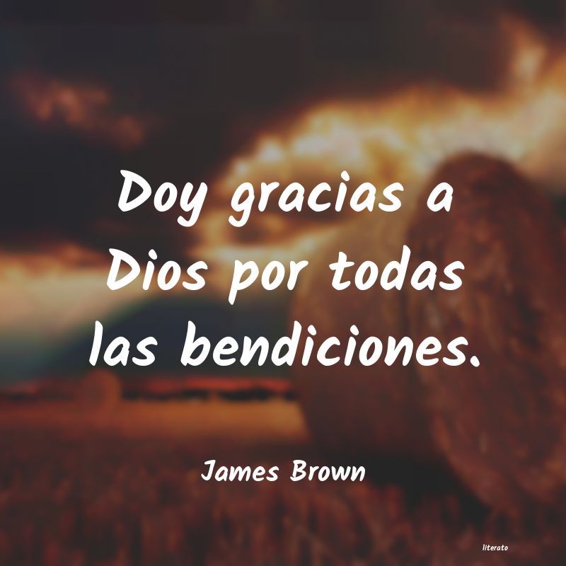 frases de James Brown