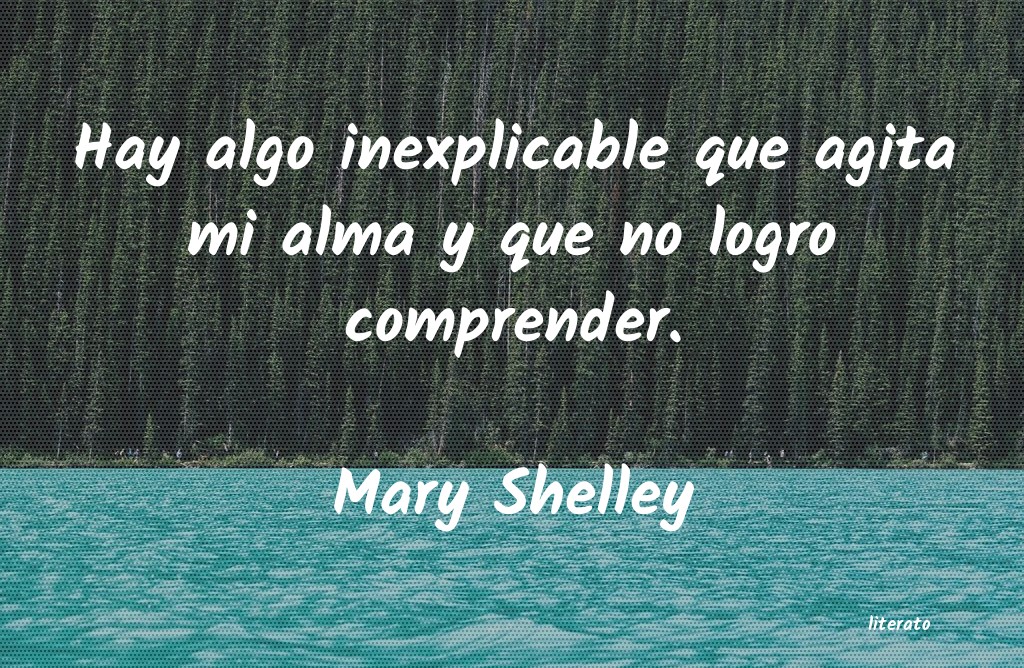 frases de Mary Shelley