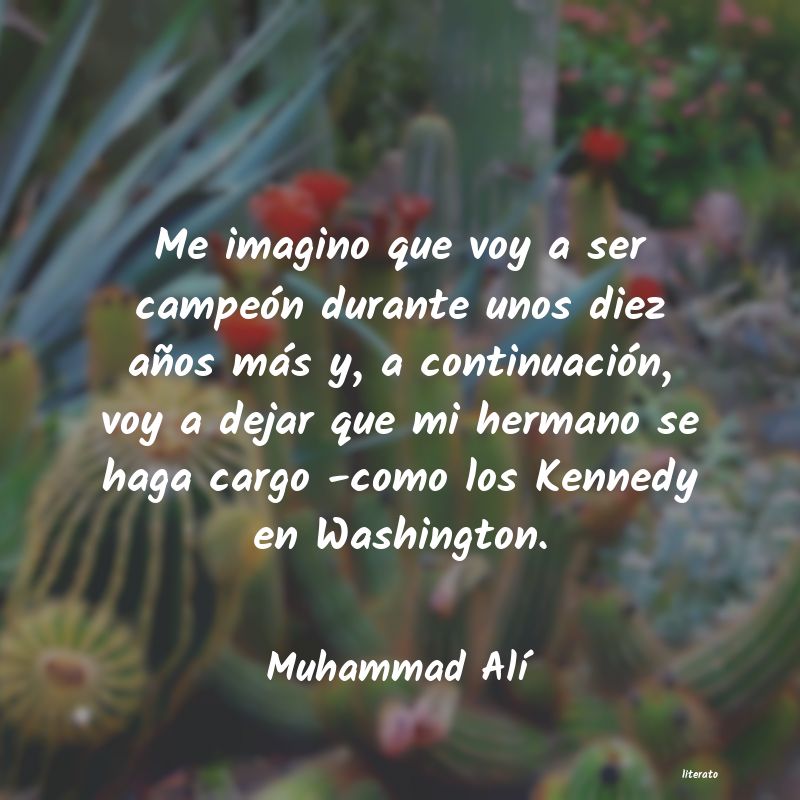 Frases de Muhammad Alí