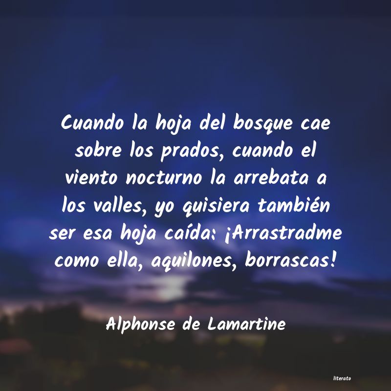 Frases de Alphonse de Lamartine