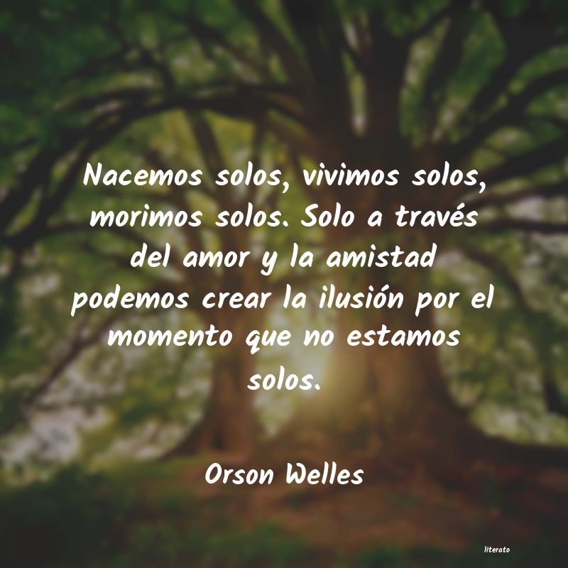 frases de Orson Welles