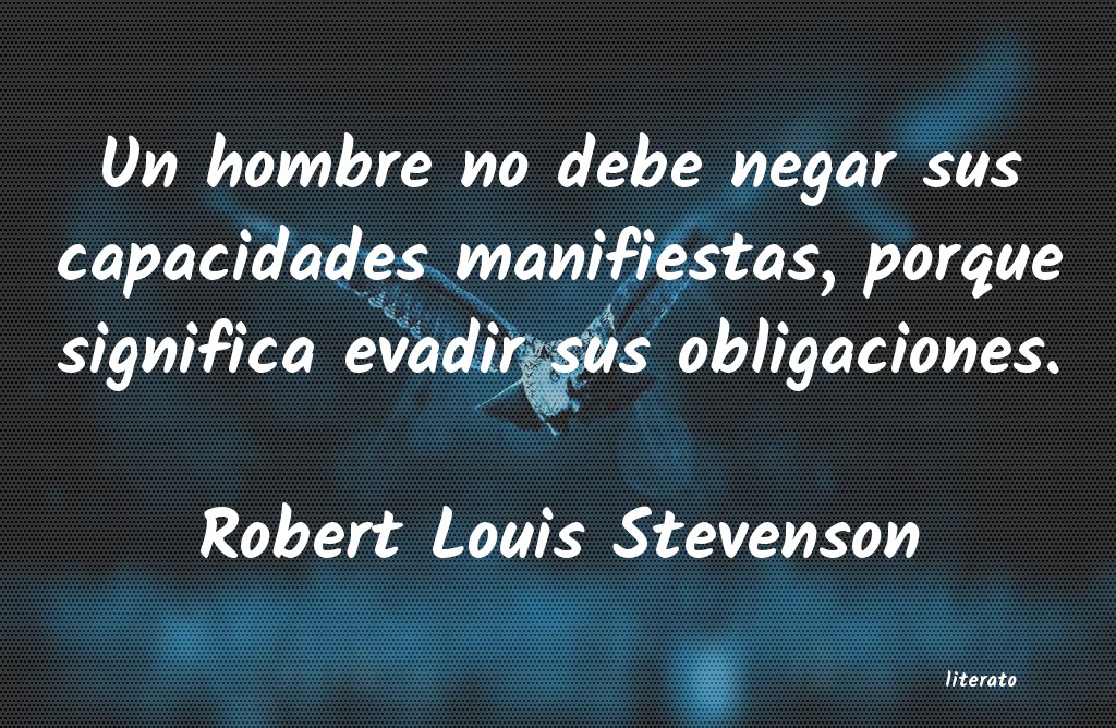 Frases de Robert Louis Stevenson