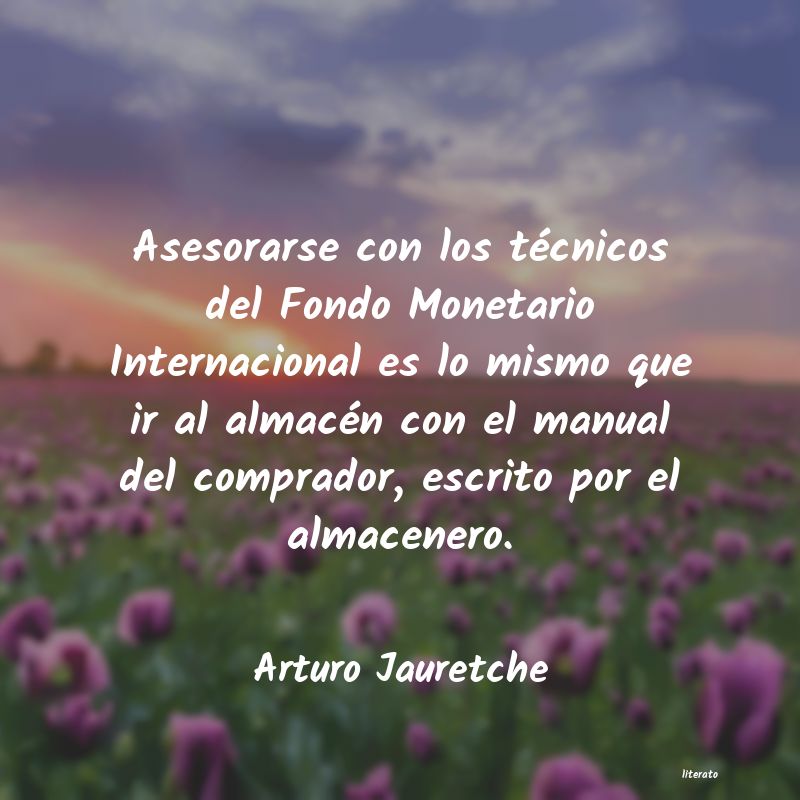 frases de Arturo Jauretche