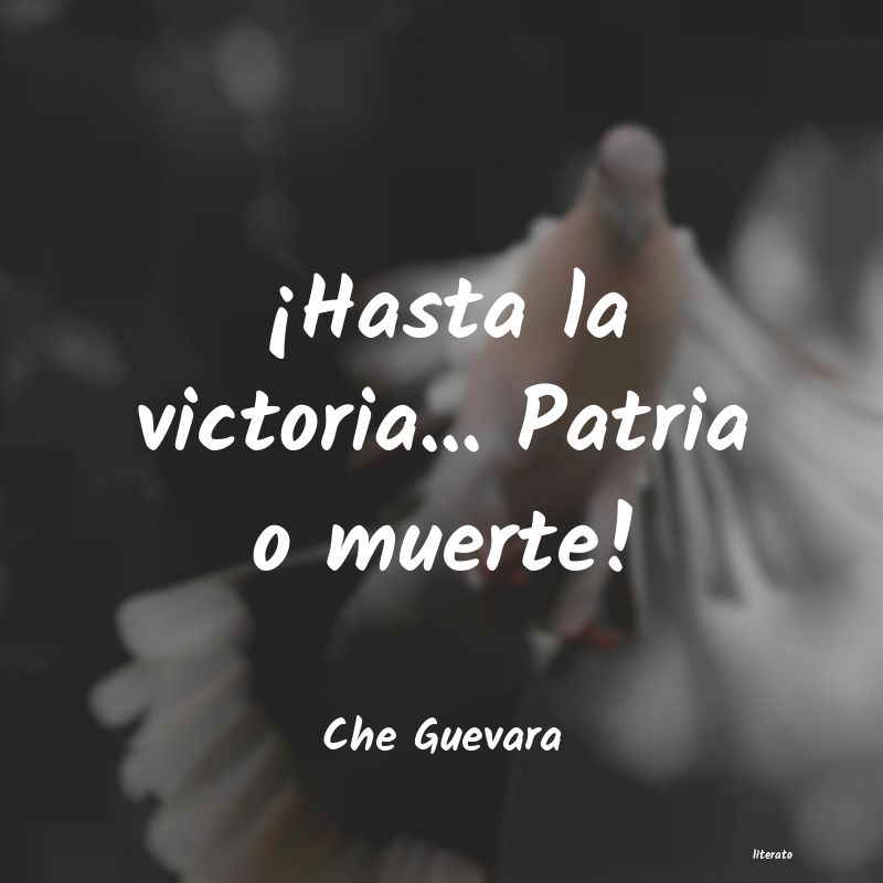 frases de Che Guevara