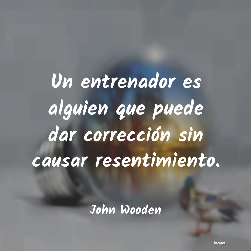 frases de John Wooden